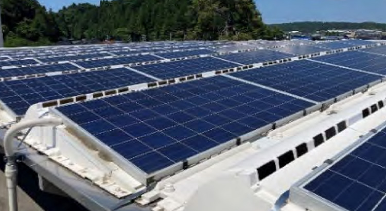 石川県・珠洲市役所が導入した太陽光発電や蓄電池（写真提供：珠洲市）