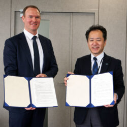Fluence社と蓄電池貯蔵性能の向上を実現するシステム連携の基本合意書を締結！脱炭素社会へ向け調印式