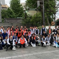 2026年6月、auエネルギーグループ合同で「千代田区一斉清掃の日」に参加しました！